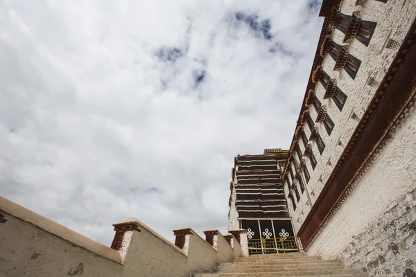 Palazzo Potala a Lhasa, Tibet — Foto Stock