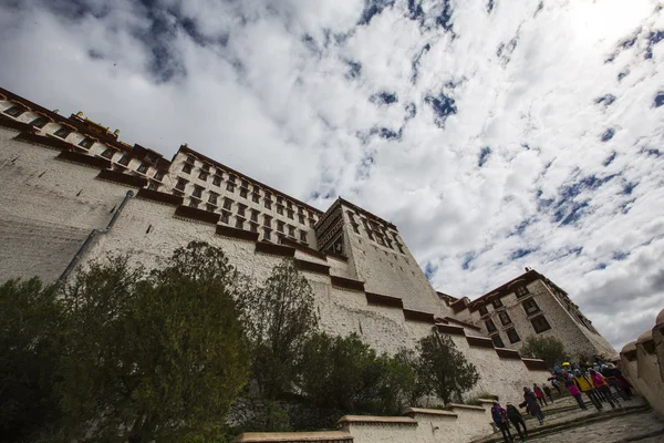 Palazzo Potala a Lhasa, Tibet Immagine Stock