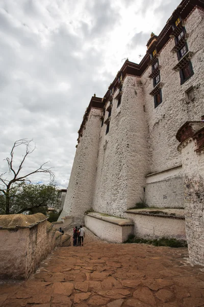 Paleis van Potala in Lhasa, Tibet Stockafbeelding