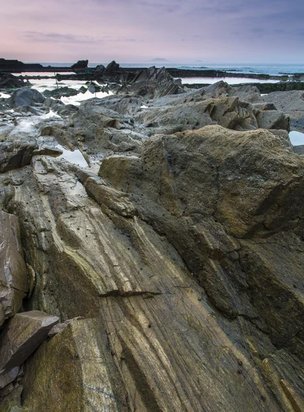 Rock kıyısında bir tahıl ile