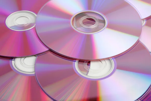 CD en dvd — Stockfoto