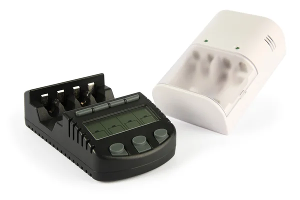 İki pil şarj cihazları