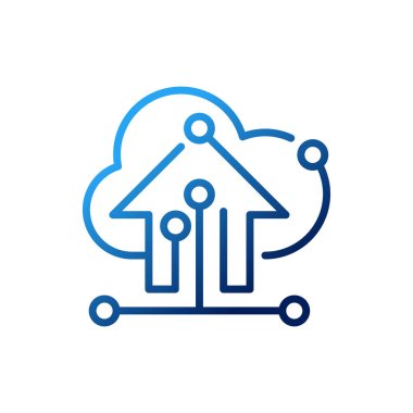 Akıllı Ev Bağlantısı Simgesi Logo Vektörü tasarım illüstrasyonu. Kablosuz bağlantı kavramına sahip akıllı ev logosu simgesi. Moda Akıllı Ev vektör simgesi web sitesi, sembol, logo, işaret, uygulama, UI için düz tasarım