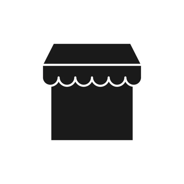 Store Icon Design Vettoriale Illustrazione Progettazione Vettoriale Icona Store Building — Vettoriale Stock