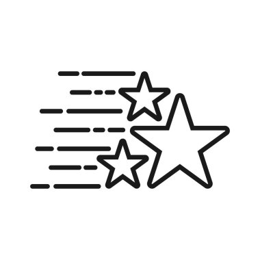 Yıldız simge vektör çizim şablonu kümesi. Yıldız simgesi tasarım koleksiyonu. Yıldız vektör tasarımı beyaz arkaplanda izole edildi. Web sitesi, sembol, logo, imza, uygulama, UI için yıldız vektör simgesi düz tasarımı.