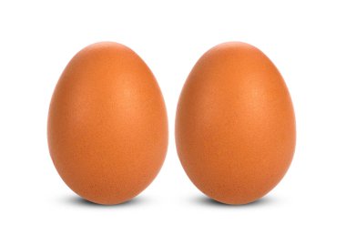  Beyaz arkaplanda yumurta izole
