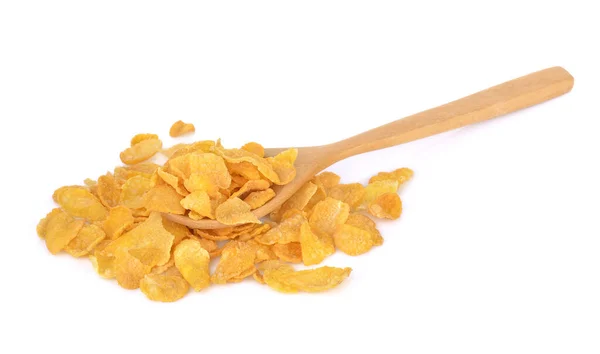 Cornflakes Isoliert Auf Weißem Hintergrund — Stockfoto