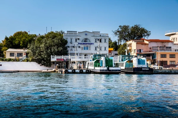 Seehafen in Sewastopol — Stockfoto