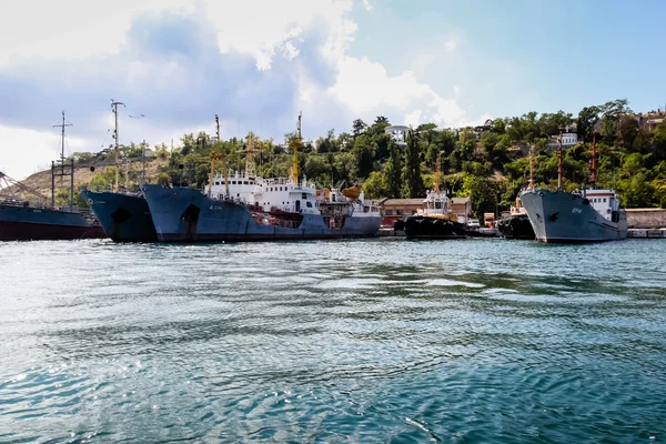 Seehafen in Sewastopol — Stockfoto