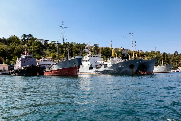 Seehafen in Sewastopol — Stockfoto