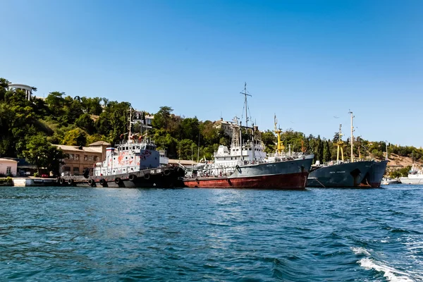 Seehafen in Sewastopol — Stockfoto