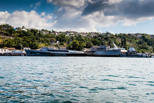 Seehafen in Sewastopol — Stockfoto