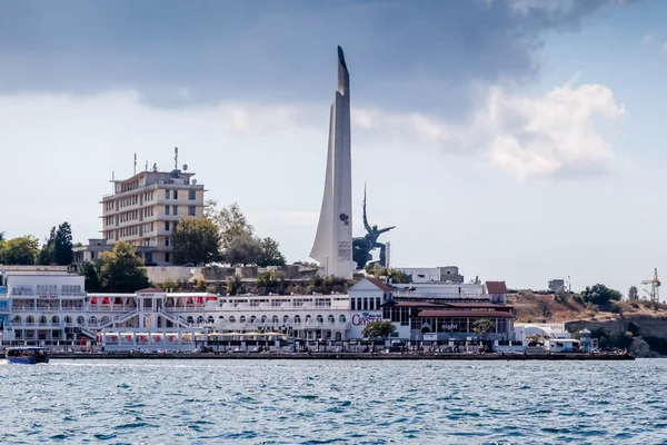 Seehafen in Sewastopol — Stockfoto