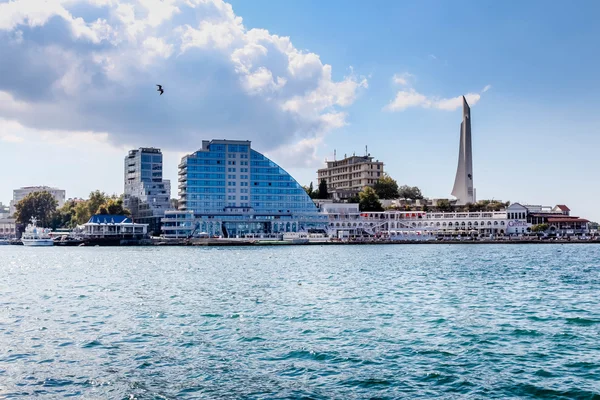 Sea port in Sevastopol — Stock Photo, Image