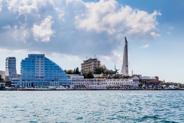 Sea port in Sevastopol — Stock Photo, Image