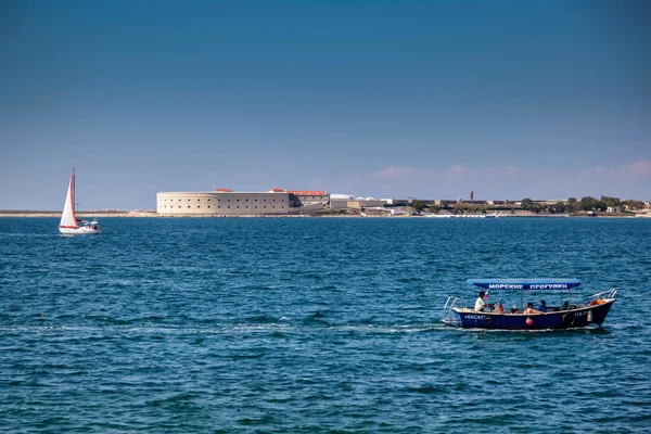 Sea port in Sevastopol — Stock Photo, Image