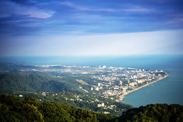 Die landschaft der stadt adler — Stockfoto