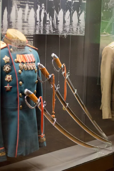 Museu História Ucrânia Segunda Guerra Mundial Terno Desfile Comandante Exército — Fotografia de Stock