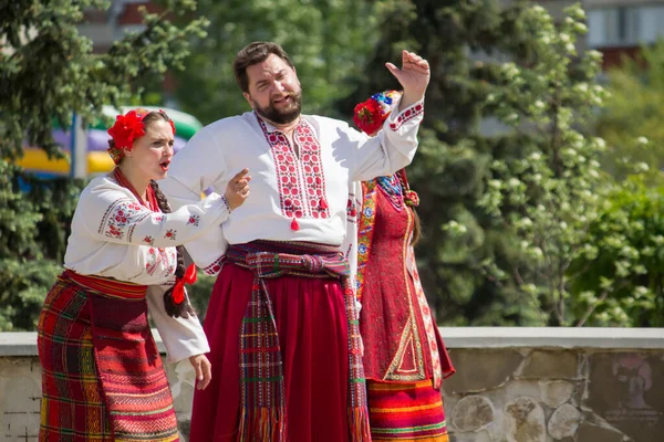 Canzoni Balli Costumi Popolari Ucraini — Foto Stock