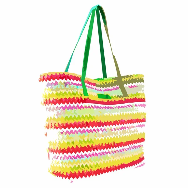 Bolsas Para Mujer Sobre Fondo Claro — Vector de stock