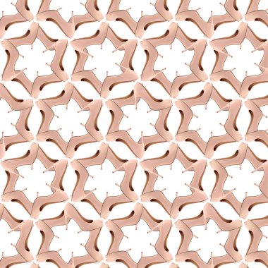 Kadın pembe ayakkabılarının topuklu resimlerinin desen kolajı. Pembe ayakkabı desenli. Yüksek topuklu kadın ayakkabıları..