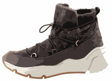 Kadınların sonbahar yüksek tabanlı çizmeleri