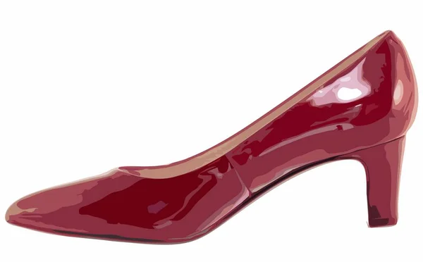 Women High Heeled Shoes — Stock Vector