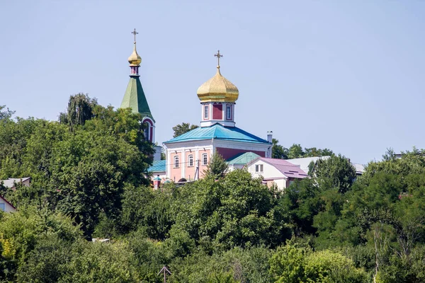 Iglesia Borisoglebskaya Iglesia Los Santos Boris Glib Iglesia Ortodoxa Rusa —  Fotos de Stock