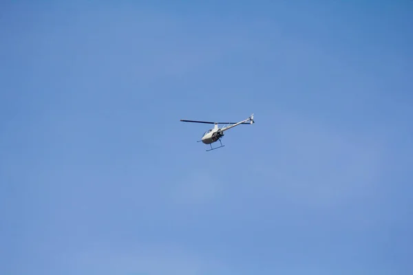 Travel Light Helicopter Sky Kiev Extreme Entertainment — Stock Photo, Image