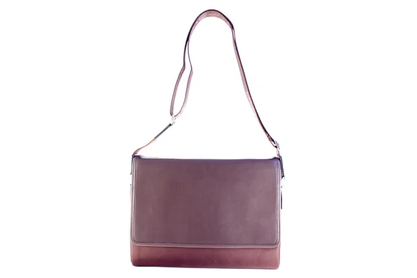Broun leather purse — Stock Photo, Image