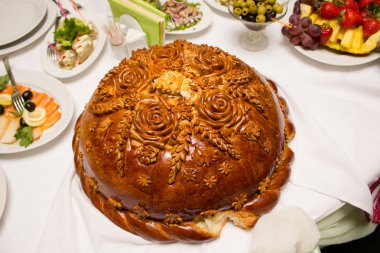 geleneksel düğün somun