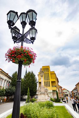 Slovakya 'nın Komarno kentindeki Trinity sütunu.