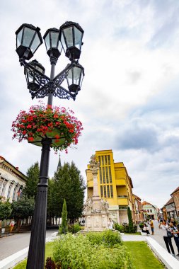 Slovakya 'nın Komarno kentindeki Trinity sütunu.