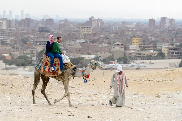 Gizeh Necropolis, Egypte — Stockfoto