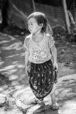 Vietnam, gerçek insanlar siyah beyaz