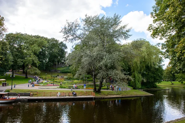 Architektur der Riga, Lettland — Stockfoto