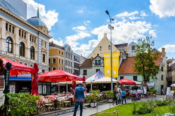 Architektura riga, Lotyšsko — Stock fotografie