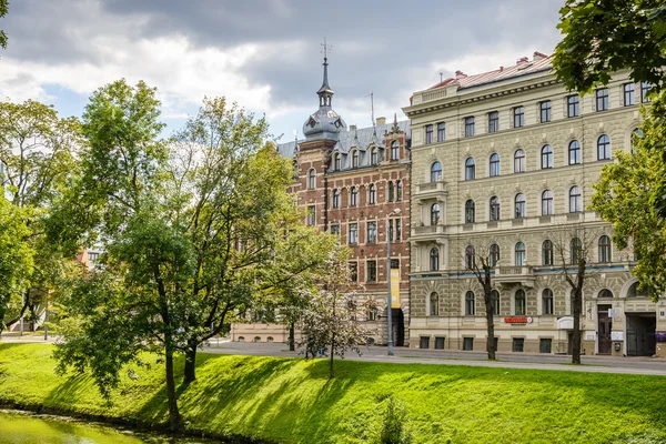 Architettura di Riga, Lettonia — Foto Stock