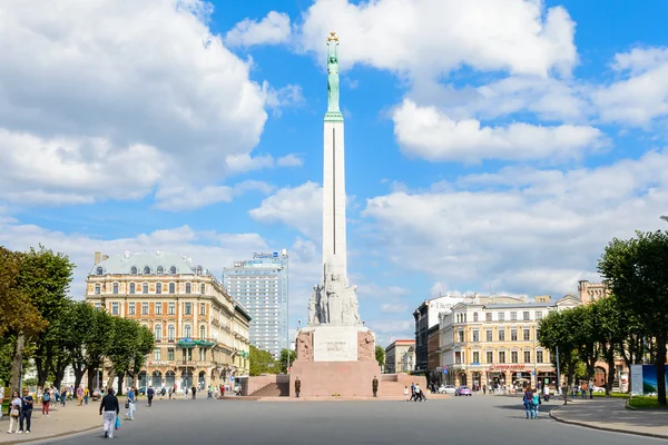 Architektura w Rydze, Łotwa — Zdjęcie stockowe