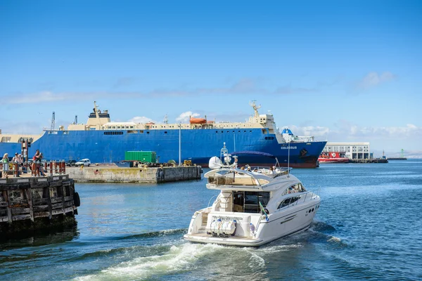 Hafen von Kapstadt, Südafrika — Stockfoto