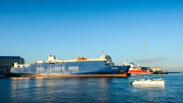 Hafen von Kapstadt, Südafrika — Stockfoto