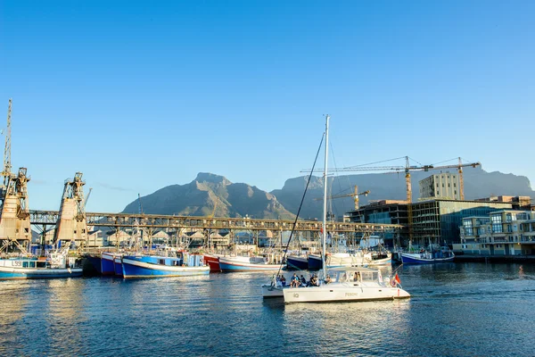 Port z Cape Town, Republika Południowej Afryki — Zdjęcie stockowe