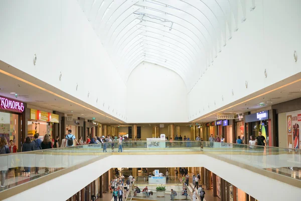 Centro comercial Galeria em São Petersburgo — Fotografia de Stock