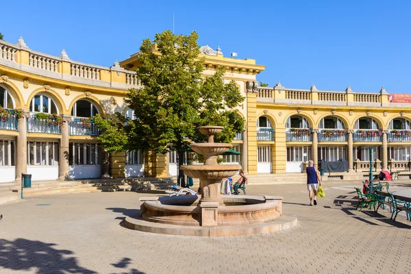 Szechenyi Complejo de baño medicinal — Foto de Stock