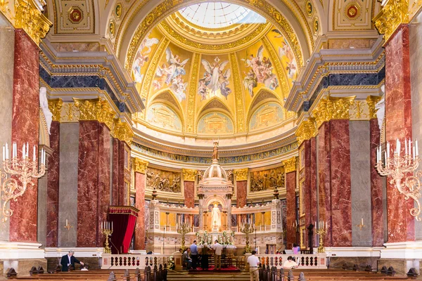 St. stephens basilika, budapest — Stockfoto