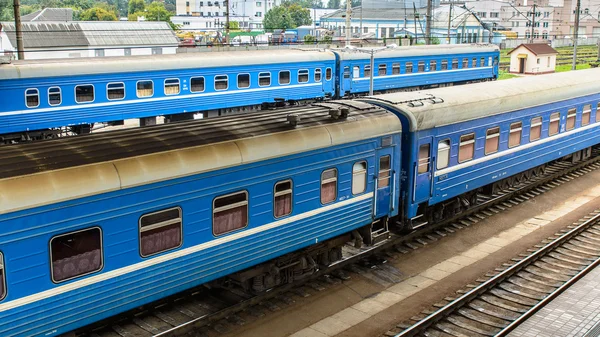 Brest, Beyaz Rusya'nın tren istasyonu — Stok fotoğraf