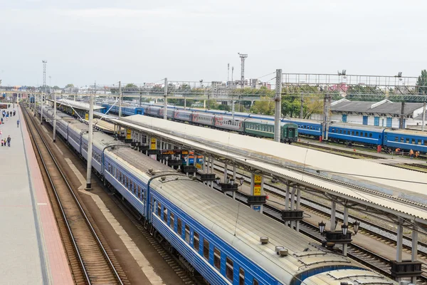 Železniční stanice Brest, Bělorusko — Stock fotografie