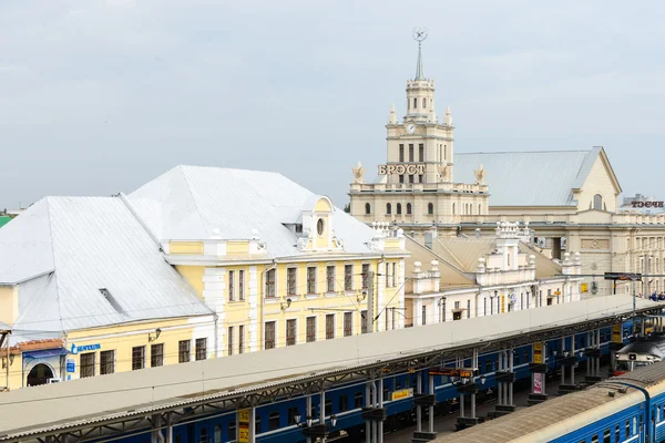 Železniční stanice Brest, Bělorusko — Stock fotografie