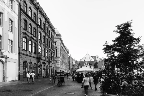 Arquitetura de Riga, Letónia — Fotografia de Stock