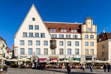 Tarihi merkezinde, Tallinn, Estonya